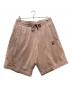 maison kitsune（メゾンキツネ）の古着「BOLD FOX HEAD PATCH OVERSIZE JOG SHORTS」｜ピンク