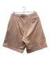 maison kitsune (メゾンキツネ) BOLD FOX HEAD PATCH OVERSIZE JOG SHORTS ピンク サイズ:L：7000円