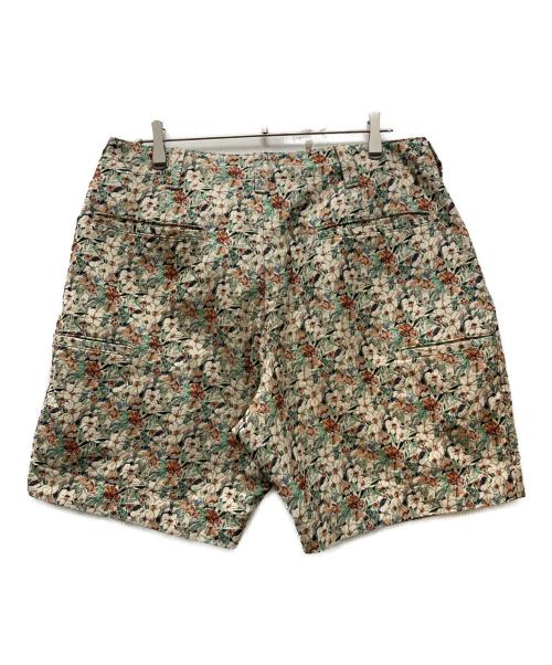 BRU NA BOINNE（ブルーナボイン）BRU NA BOINNE (ブルーナボイン) ノット モバイル フラワー ショーツ ハーフ パンツ ベージュ サイズ:２XLの古着・服飾アイテム