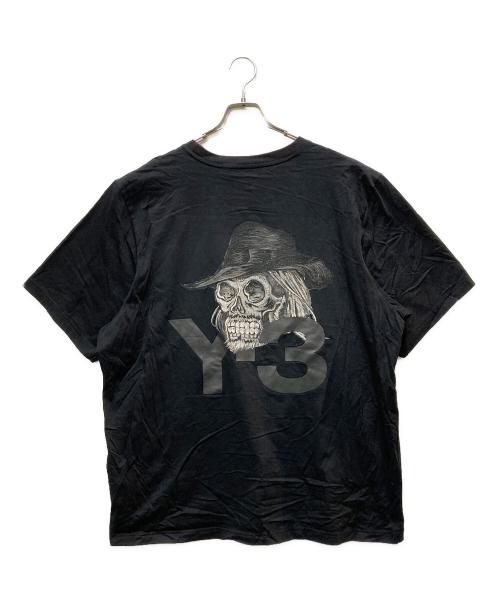 Y-3（ワイスリー）Y-3 (ワイスリー) Yohji Skull Tee ブラック サイズ:XLの古着・服飾アイテム