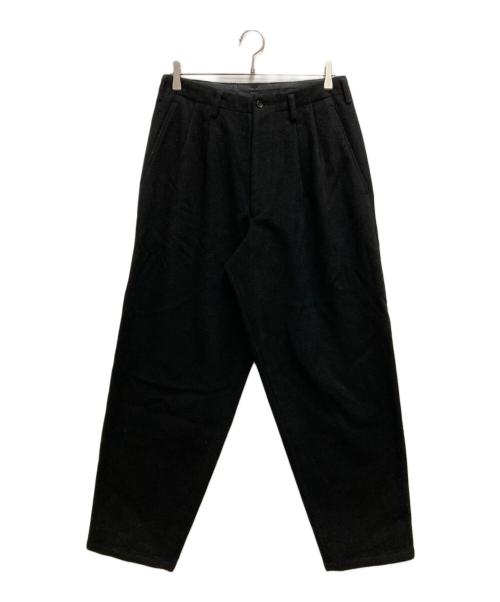 Y's for men（ワイズフォーメン）Y'S for men (ワイズフォーメン) 起毛ウール2タックパンツ ブラック サイズ:2の古着・服飾アイテム