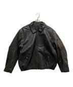 French Armyフレンチアーミー）の古着「80’s～パイロットレザージャケット」｜ブラック