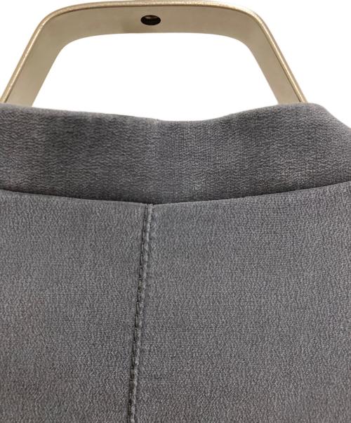 HAIDER ACKERMANN（ハイダーアッカーマン）HAIDER ACKERMANN (ハイダーアッカーマン) シルクノーカラーコート ネイビー サイズ:46の古着・服飾アイテム