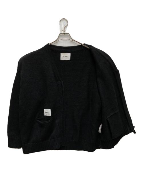 WTAPS（ダブルタップス）WTAPS (ダブルタップス) Palmer / Sweater カーディガン ブラック サイズ:3の古着・服飾アイテム