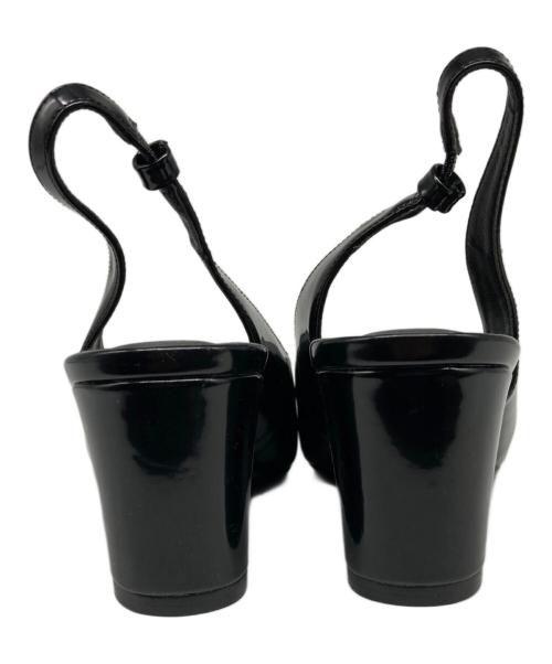 MAISON SPECIAL（メゾンスペシャル）MAISON SPECIAL (メゾンスペシャル) 2way pointed Wedge pumps ブラック サイズ:38の古着・服飾アイテム