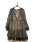 STELLA McCARTNEY（ステラマッカートニー）の古着「シルクドレス」｜ブラック×ホワイト