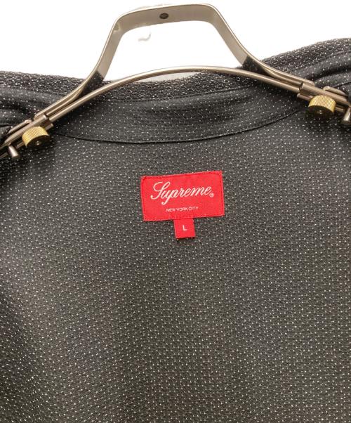 SUPREME（シュプリーム）Supreme (シュプリーム) Lurex S/S Shirt ブラック サイズ:Lの古着・服飾アイテム