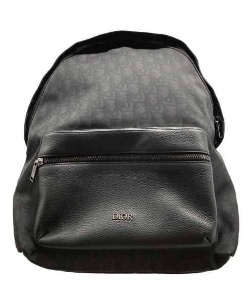Dior（ディオール）DIOR (ディオール) オブリークバックパック ブラックの古着・服飾アイテム