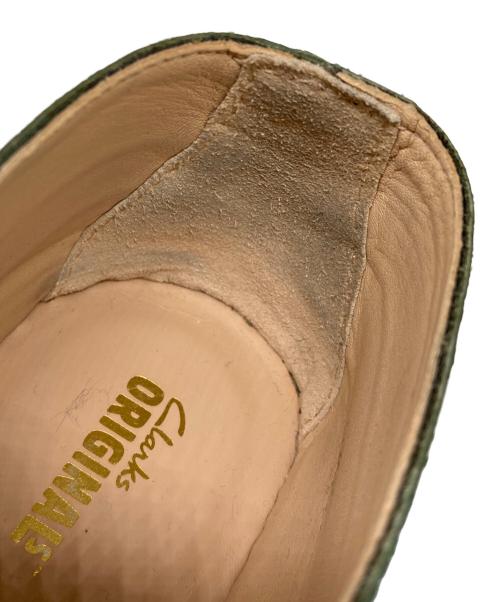 CLARKS（クラークス）CLARKS (クラークス) SUPREME (シュプリーム) MARTINE ROSE (マーティン・ローズ) Desert Trek グリーン サイズ:US 10の古着・服飾アイテム