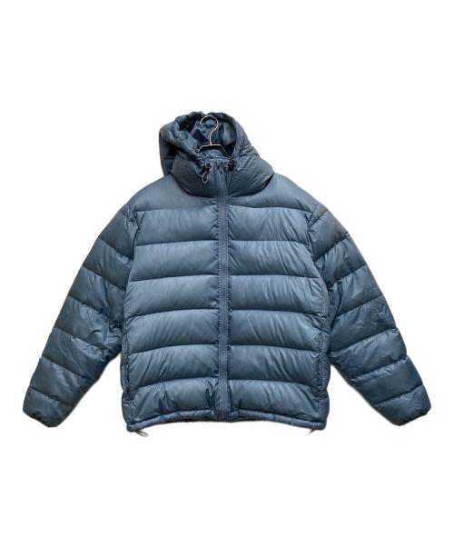 BEAMS（ビームス）BEAMS (ビームス) FUTURE ARCHIVE (フューチャー アーカイブ) DOWN HOODIE ブルー サイズ:XLの古着・服飾アイテム