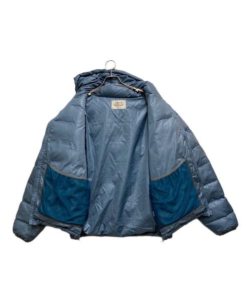 BEAMS（ビームス）BEAMS (ビームス) FUTURE ARCHIVE (フューチャー アーカイブ) DOWN HOODIE ブルー サイズ:XLの古着・服飾アイテム