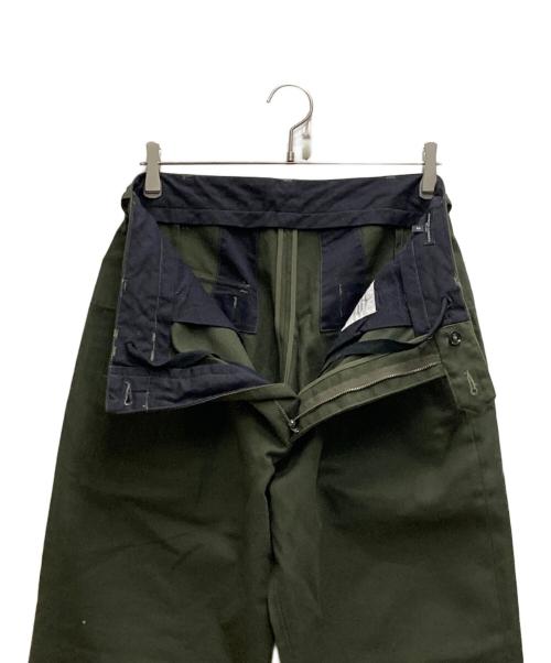 Engineered Garments（エンジニアドガーメンツ）Engineered Garments (エンジニアードガーメンツ) テーパードタックパンツ グリーン サイズ:Sの古着・服飾アイテム