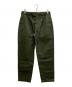 Engineered Garments（エンジニアードガーメンツ）の古着「テーパードタックパンツ」｜グリーン