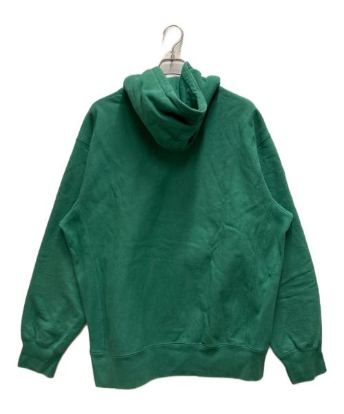 SUPREME（シュプリーム）Supreme (シュプリーム) Small Box Hooded Sweatshirt グリーン サイズ:Lの古着・服飾アイテム