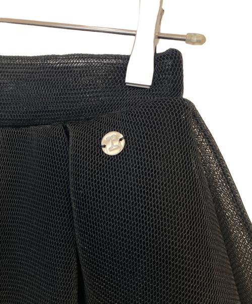 repetto（レペット）Repetto (レペット) メッシュフレアスカート ブラック サイズ:Sの古着・服飾アイテム