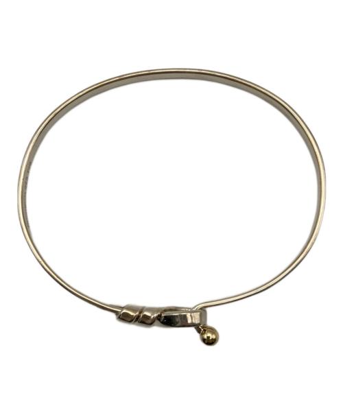 TIFFANY & Co.（ティファニー）TIFFANY & Co. (ティファニー) フック&アイ ラブノットバングル シルバーの古着・服飾アイテム