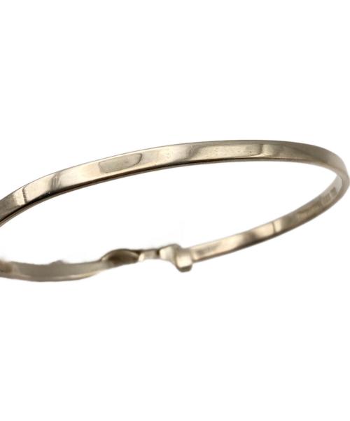 TIFFANY & Co.（ティファニー）TIFFANY & Co. (ティファニー) フック&アイ ラブノットバングル シルバーの古着・服飾アイテム