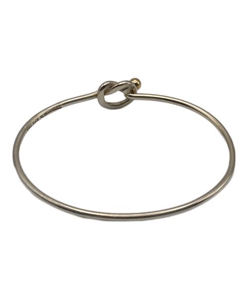 TIFFANY & Co.（ティファニー）TIFFANY & Co. (ティファニー) フック&アイ ラブノットバングル シルバーの古着・服飾アイテム