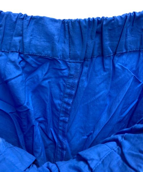 nagonstans（ナゴンスタンス）nagonstans (ナゴンスタンス) tuck pocket pants ブルー サイズ:Sの古着・服飾アイテム