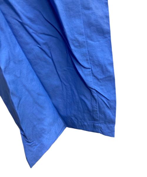 nagonstans（ナゴンスタンス）nagonstans (ナゴンスタンス) tuck pocket pants ブルー サイズ:Sの古着・服飾アイテム