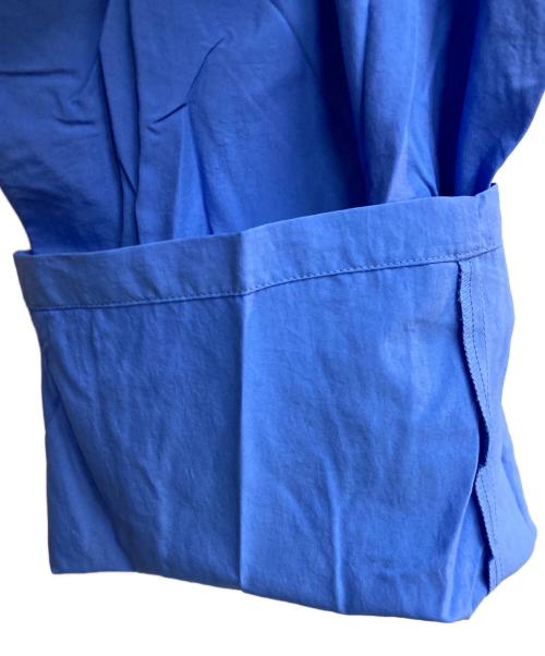 nagonstans（ナゴンスタンス）nagonstans (ナゴンスタンス) tuck pocket pants ブルー サイズ:Sの古着・服飾アイテム
