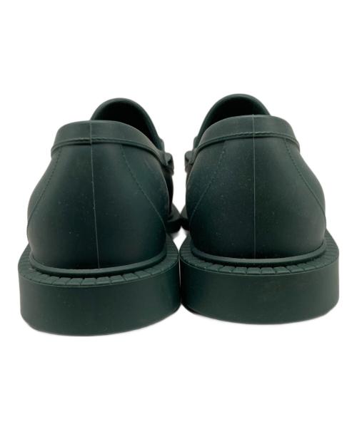 GUCCI（グッチ）GUCCI (グッチ) ラバービットローファー グリーン サイズ:7の古着・服飾アイテム