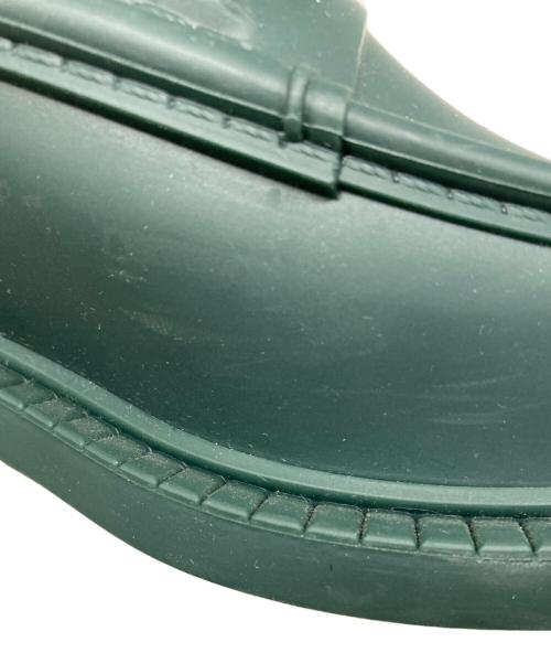 GUCCI（グッチ）GUCCI (グッチ) ラバービットローファー グリーン サイズ:7の古着・服飾アイテム
