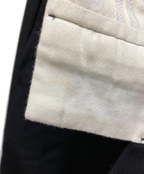 COMME des GARCONS COMME des GARCONS（コムデギャルソン コムデギャルソン）COMME des GARCONS COMME des GARCONS (コムデギャルソン コムデギャルソン) ウールギャバワイドクロップドパンツ ブラック サイズ:XSの古着・服飾アイテム