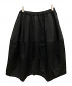 COMME des GARCONS COMME des GARCONSコムデギャルソン コムデギャルソン）の古着「ウールギャバサルエルパンツ」｜ブラック
