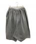 COMME des GARCONS COMME des GARCONS (コムデギャルソン コムデギャルソン) 製品染めカボチャパンツ グレー サイズ:S：13000円