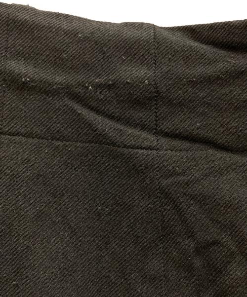 COMME des GARCONS（コムデギャルソン）COMME des GARCONS (コムデギャルソン) 製品染めワイドクロップドパンツ ブラック サイズ:Sの古着・服飾アイテム