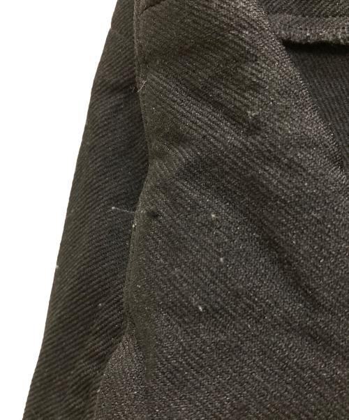 COMME des GARCONS（コムデギャルソン）COMME des GARCONS (コムデギャルソン) 製品染めワイドクロップドパンツ ブラック サイズ:Sの古着・服飾アイテム