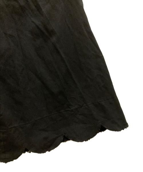 COMME des GARCONS（コムデギャルソン）COMME des GARCONS (コムデギャルソン) 製品染めワイドクロップドパンツ ブラック サイズ:Sの古着・服飾アイテム