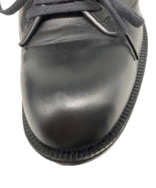 COMME des GARCONS（コムデギャルソン）COMME des GARCONS (コムデギャルソン) 切替オックスフォードシューズ ブラック サイズ:24 1/2の古着・服飾アイテム