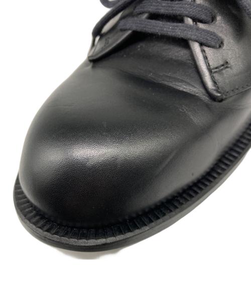 COMME des GARCONS（コムデギャルソン）COMME des GARCONS (コムデギャルソン) 切替オックスフォードシューズ ブラック サイズ:24 1/2の古着・服飾アイテム