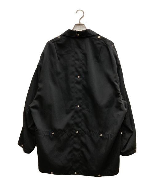 ALMOSTBLACK（オールモストブラック）ALMOSTBLACK (オールモストブラック) マルチスナップボタン ジャケット ブラック サイズ:2の古着・服飾アイテム
