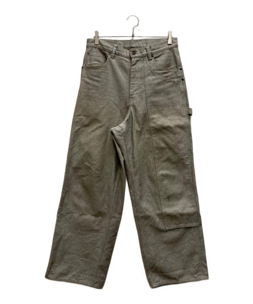 kudos（クードス）kudos (クードス) THREE LEGS DENIM TROUSERS グレー サイズ:１の古着・服飾アイテム