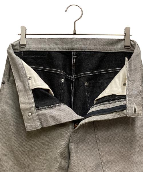 kudos（クードス）kudos (クードス) THREE LEGS DENIM TROUSERS グレー サイズ:１の古着・服飾アイテム