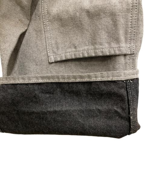 kudos（クードス）kudos (クードス) THREE LEGS DENIM TROUSERS グレー サイズ:１の古着・服飾アイテム