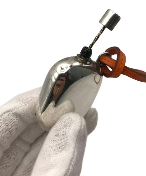 HERMES（エルメス）HERMES (エルメス) パフュームボトルペンダント オレンジ×シルバーの古着・服飾アイテム