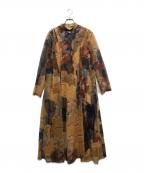 Ameriアメリ）の古着「UND GYPSUM ART DRESS」｜ブラウン
