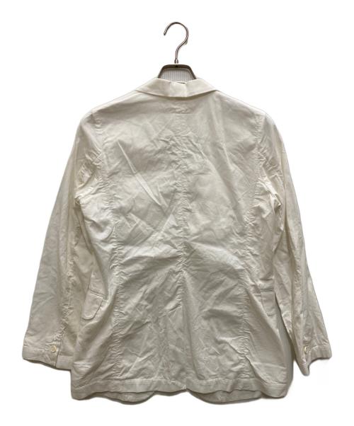 MM6 Maison Margiela（エムエムシックスメゾンマルジェラ）MM6 Maison Margiela (エムエムシックスメゾンマルジェラ) 1Bジャケット ホワイト サイズ:40の古着・服飾アイテム