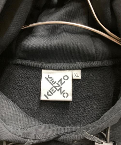 KENZO（ケンゾー）KENZO (ケンゾー) Alphabet Logo Pullover Parka ブラック サイズ:XLの古着・服飾アイテム