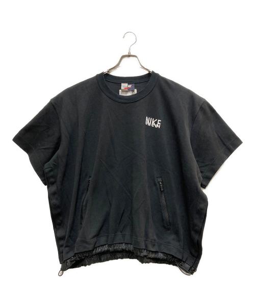 NIKE（ナイキ）NIKE (ナイキ) sacai (サカイ) Short-Sleeve Top ブラック サイズ:XXLの古着・服飾アイテム