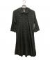 tricot COMME des GARCONS（トリココムデギャルソン）の古着「丸襟ドットワンピース」｜グレー