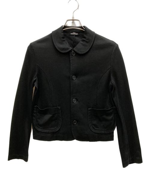 tricot COMME des GARCONS（トリココムデギャルソン）tricot COMME des GARCONS (トリココムデギャルソン) 丸襟ジャケット ブラック サイズ:ｆreeの古着・服飾アイテム
