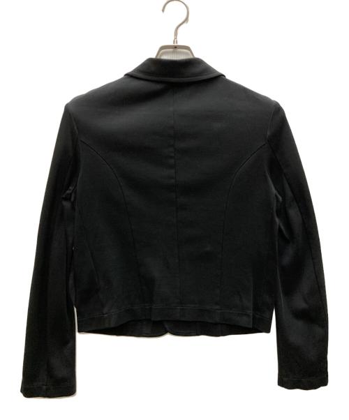 tricot COMME des GARCONS（トリココムデギャルソン）tricot COMME des GARCONS (トリココムデギャルソン) 丸襟ジャケット ブラック サイズ:ｆreeの古着・服飾アイテム