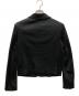 tricot COMME des GARCONS (トリココムデギャルソン) 丸襟ジャケット ブラック サイズ:ｆree：10000円