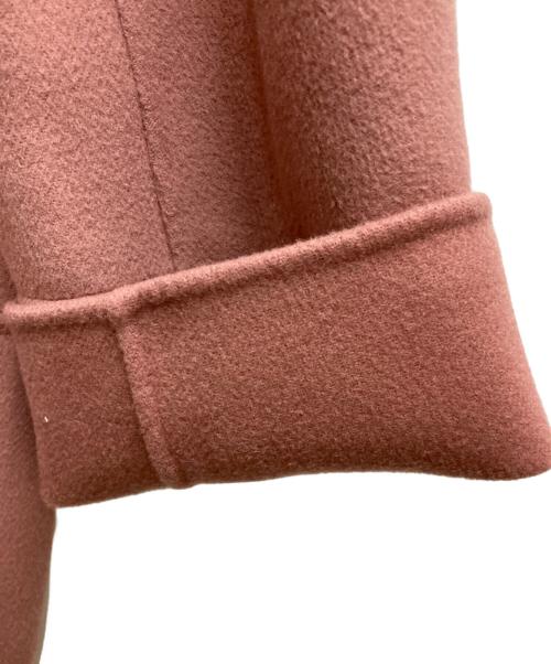 'S Max Mara（エスマックスマーラ）'S Max Mara (エスマックスマーラ) ピュアヴァージンウール ダブルフェイス コート ピンク サイズ:38の古着・服飾アイテム