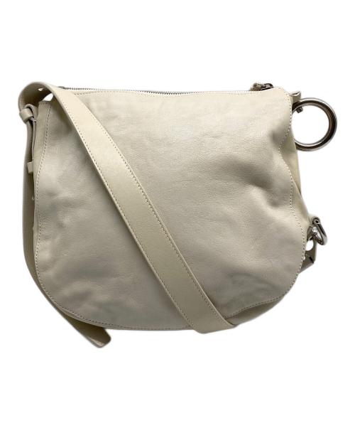 BURBERRY（バーバリー）BURBERRY (バーバリー) knight bag ホワイトの古着・服飾アイテム